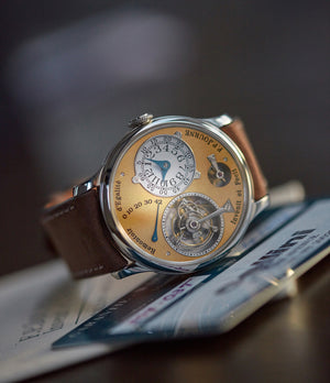 Tourbillon Souverain | Brass Movement | Platinum