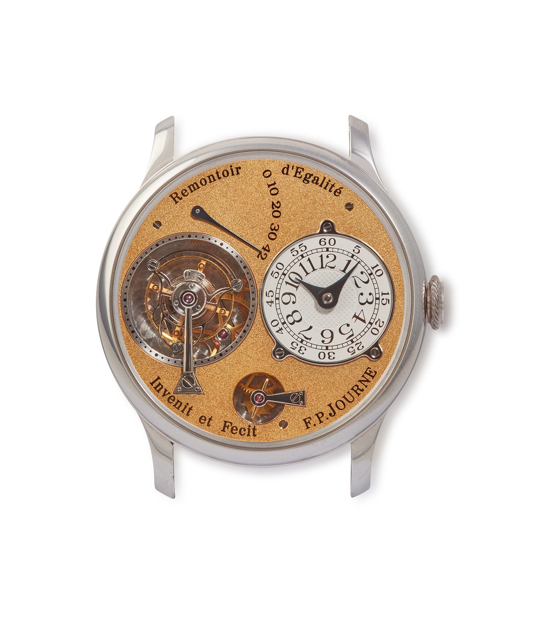 Tourbillon Souverain | Brass Movement | Platinum