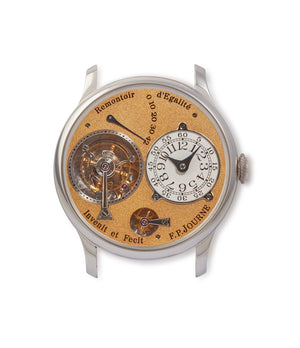 Tourbillon Souverain | Brass Movement | Platinum
