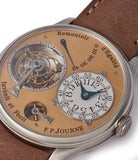 Tourbillon Souverain | Brass Movement | Platinum