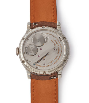 Tourbillon Souverain | Brass Movement | Platinum
