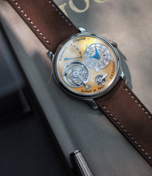 Tourbillon Souverain | Brass Movement | Platinum