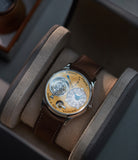 Tourbillon Souverain | Brass Movement | Platinum
