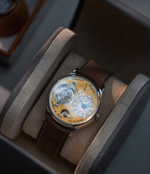 Tourbillon Souverain | Brass Movement | Platinum