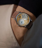 Tourbillon Souverain | Brass Movement | Platinum