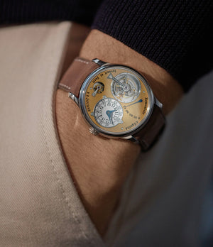 Tourbillon Souverain | Brass Movement | Platinum