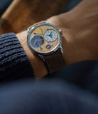Tourbillon Souverain | Brass Movement | Platinum