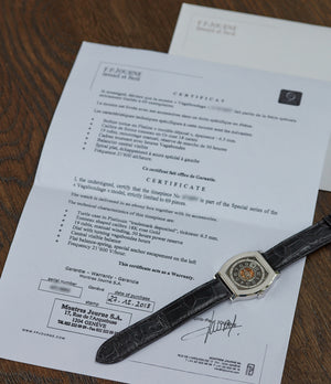 selling F. P. Journe Vagabondage three watch set platinum case Vagabondage 1-2-3 for sale online at A Collected Man London UK specialist of rare watches
