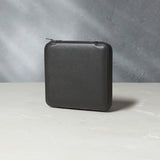 Geneva, six-watch folio Six-watch slim folio in black Saffiano leather | A Collected Man | Available Worldwide