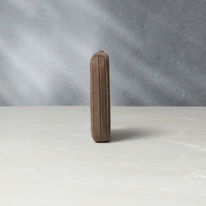 Geneva, six-watch folio Six-watch slim folio in brown taupe nubuck leather | A Collected Man | Available Worldwide