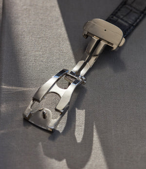 George Daniels deployant clasp Anniversary 00 platinum pre-owned rare hand-made watch by British independent watchmaker for sale A Collected Man London