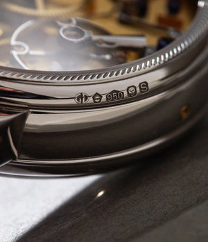 platinum George Daniels Anniversary 00 platinum pre-owned rare hand-made watch by British independent watchmaker for sale A Collected Man London