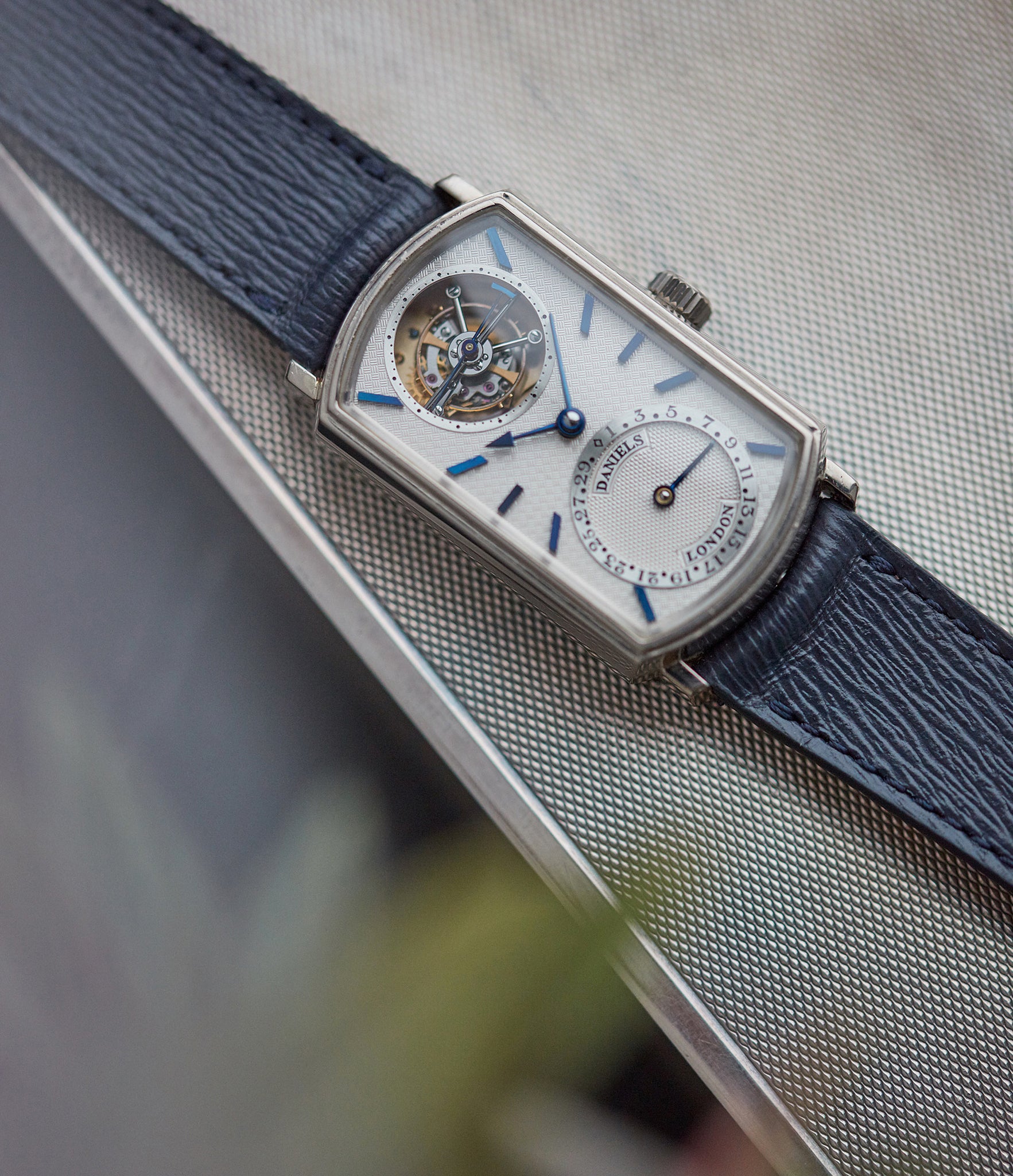 George Daniels Tourbillon The Blue wristwatch | George Daniels watches ...