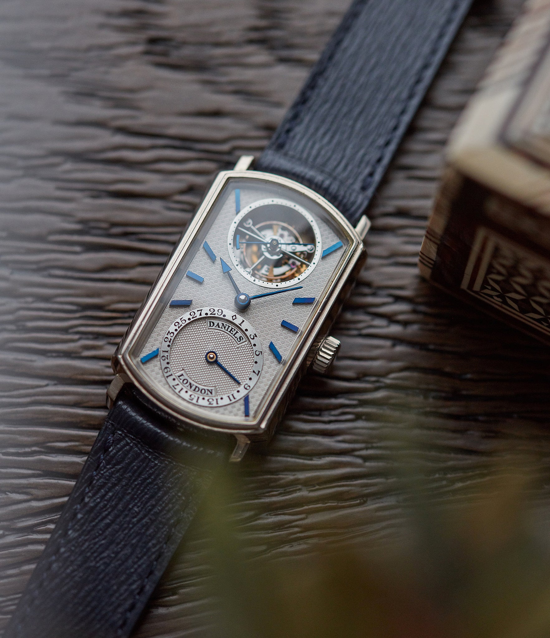 George Daniels Tourbillon The Blue wristwatch | George Daniels watches ...