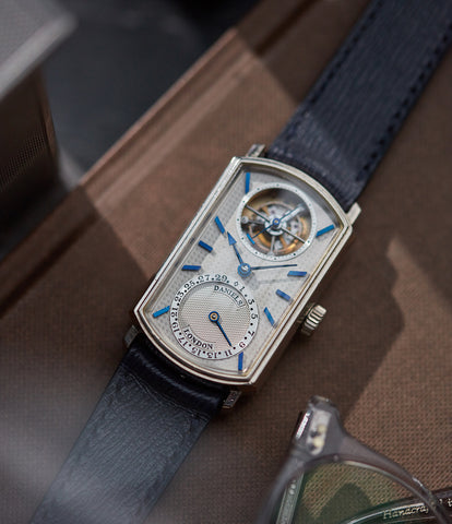 George Daniels Tourbillon The Blue wristwatch | George Daniels watches ...