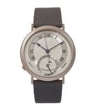 buy George Daniels Millennium wristwatch white gold The Aviator British independent watchmaker Isle of Man for sale online at A Collected Man London specialist of rare watches