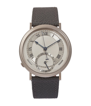 buy George Daniels Millennium wristwatch white gold The Aviator British independent watchmaker Isle of Man for sale online at A Collected Man London specialist of rare watches