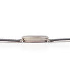 white gold George Daniels Millennium wristwatch The Aviator British independent watchmaker Isle of Man for sale online at A Collected Man London specialist of rare watches