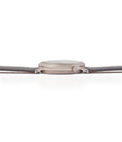 white gold Daniels Millennium wristwatch white gold The Aviator British independent watchmaker Isle of Man for sale online at A Collected Man London specialist of rare watches