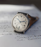selling George Daniels Millennium wristwatch white gold The Aviator British independent watchmaker Isle of Man for sale online at A Collected Man London specialist of rare watches