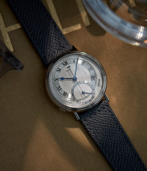 Dr George Daniels Millennium wristwatch white gold The Aviator British independent watchmaker Isle of Man for sale online at A Collected Man London specialist of rare watches