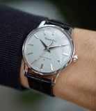 classic dress watch Grand Seiko SBGW251 limited edition platinum time-only dress watch Japanese-made full set at A Collected Man London UK specialist of rare watches