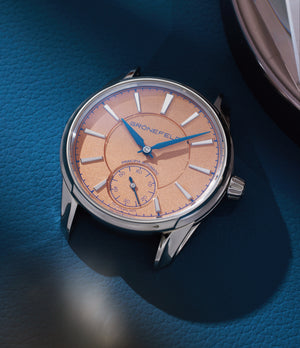 Grönefeld 1941 Principia Automatic | Steel | Salmon Dial | A Collected Man London Buy Rare Watches