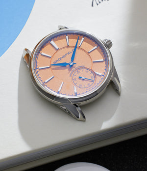 Grönefeld 1941 Principia Automatic | Steel | Salmon Dial | A Collected Man London Buy Rare Watches