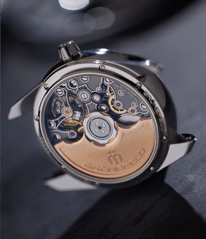 Grönefeld 1941 Principia Automatic | Steel | Salmon Dial | A Collected Man London Buy Rare Watches