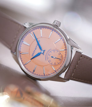 Grönefeld 1941 Principia Automatic | Steel | Salmon Dial | A Collected Man London Buy Rare Watches