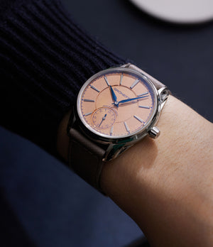 Grönefeld 1941 Principia Automatic | Steel | Salmon Dial | A Collected Man London Buy Rare Watches