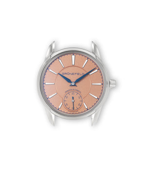 Grönefeld 1941 Principia Automatic | Steel | Salmon Dial | A Collected Man London Buy Rare Watches