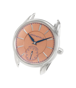 Grönefeld 1941 Principia Automatic | Steel | Salmon Dial | A Collected Man London Buy Rare Watches