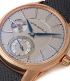 eight seconds remontoire Gronefeld 1941 Remontoire red gold time-only watch by independent watchmaker for sale online A Collected Man London specialist of rare watches