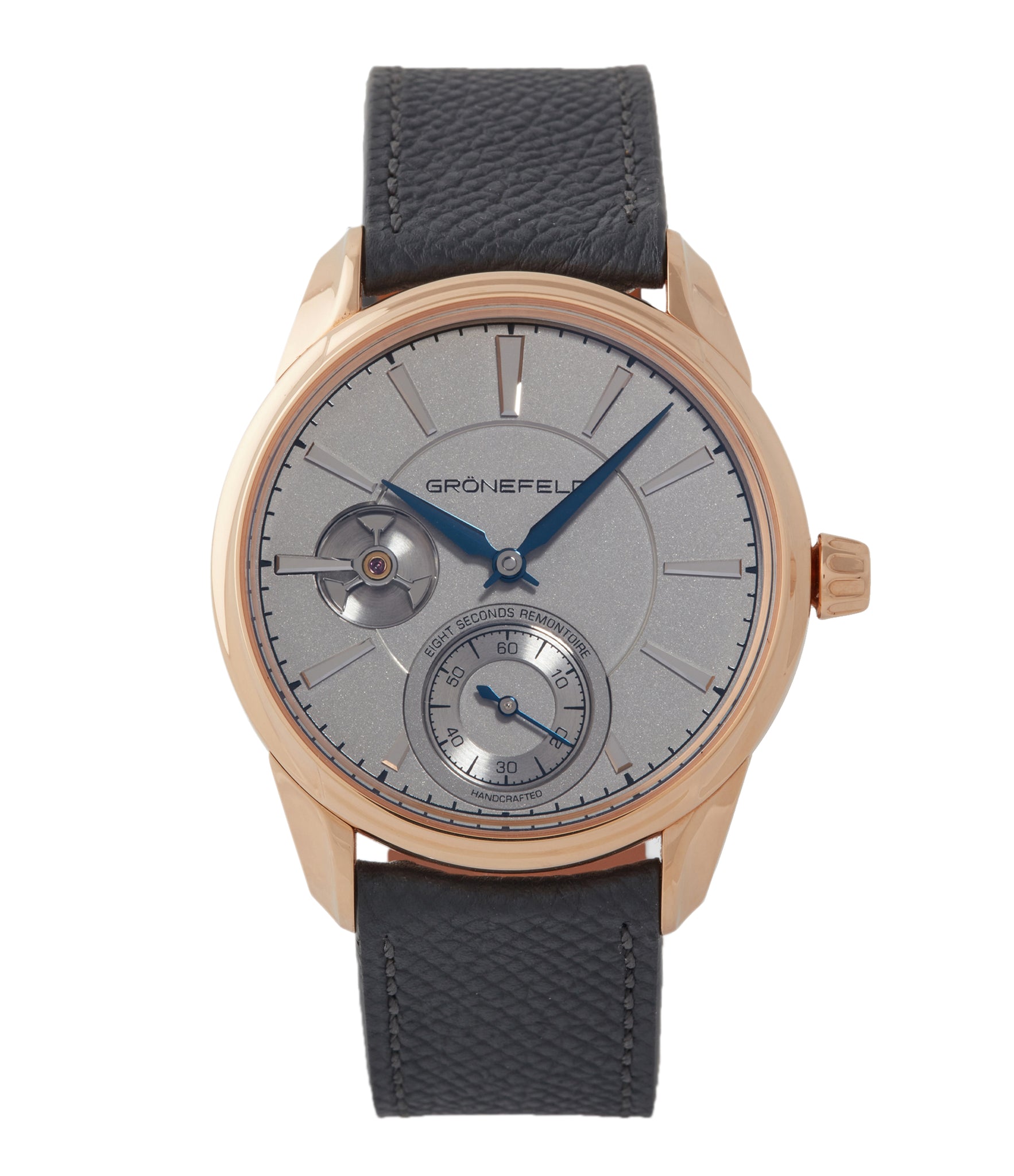 men's wristwatch Gronefeld 1941 Remontoire red gold time-only watch by independent watchmaker for sale online A Collected Man London specialist of rare watches