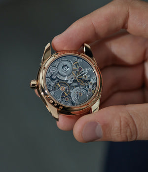remontoire movement Gronefeld 1941 Remontoire red gold time-only watch by independent watchmaker for sale online A Collected Man London specialist of rare watches