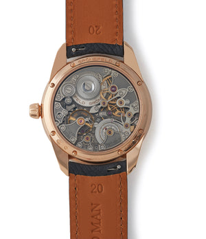hand-made movement independent watchmaker Gronefeld 1941 Remontoire red gold time-only watch by independent watchmaker for sale online A Collected Man London specialist of rare watches