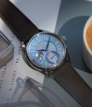 Voutilainen dial Grönefeld 1941 Remontoire eight seconds remontoire time-only dress watch for sale online at A Collected Man London UK specialist of independent watchmakers