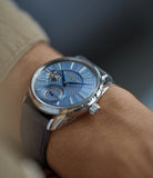 selling Gronefeld 1941 Remontoire light blue Voutilainen dial eight seconds remontoire time-only dress watch for sale online at A Collected Man London UK specialist of independent watchmakers