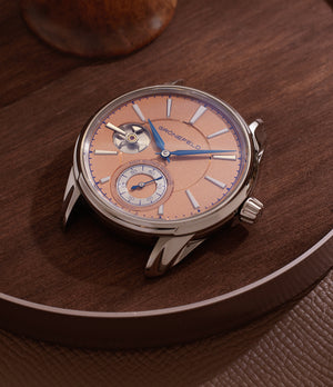 Gronefeld 1941 Remontoire | Salmon Dial | White Gold A Collected Man London | Available Worldwide 