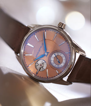 Gronefeld 1941 Remontoire | Salmon Dial | White Gold A Collected Man London | Available Worldwide 
