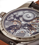 limited edition Gronefeld 1941 Remontoire blue grey Voutilainen dial pre-owned for sale online A Collected Man London UK specialist of rare watches