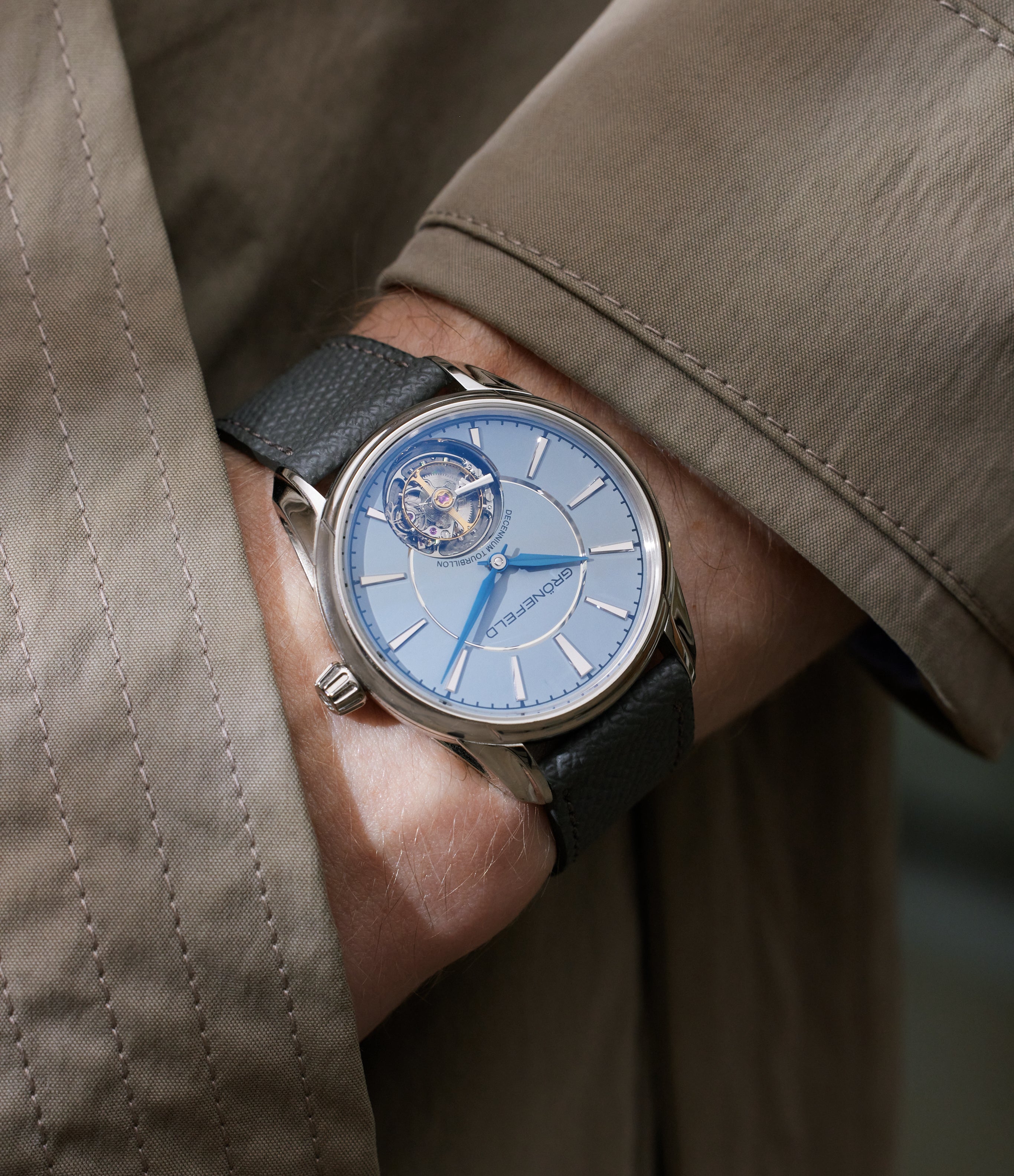 Decennium Tourbillon | Platinum | Buy Grönefeld 1941 – A COLLECTED MAN