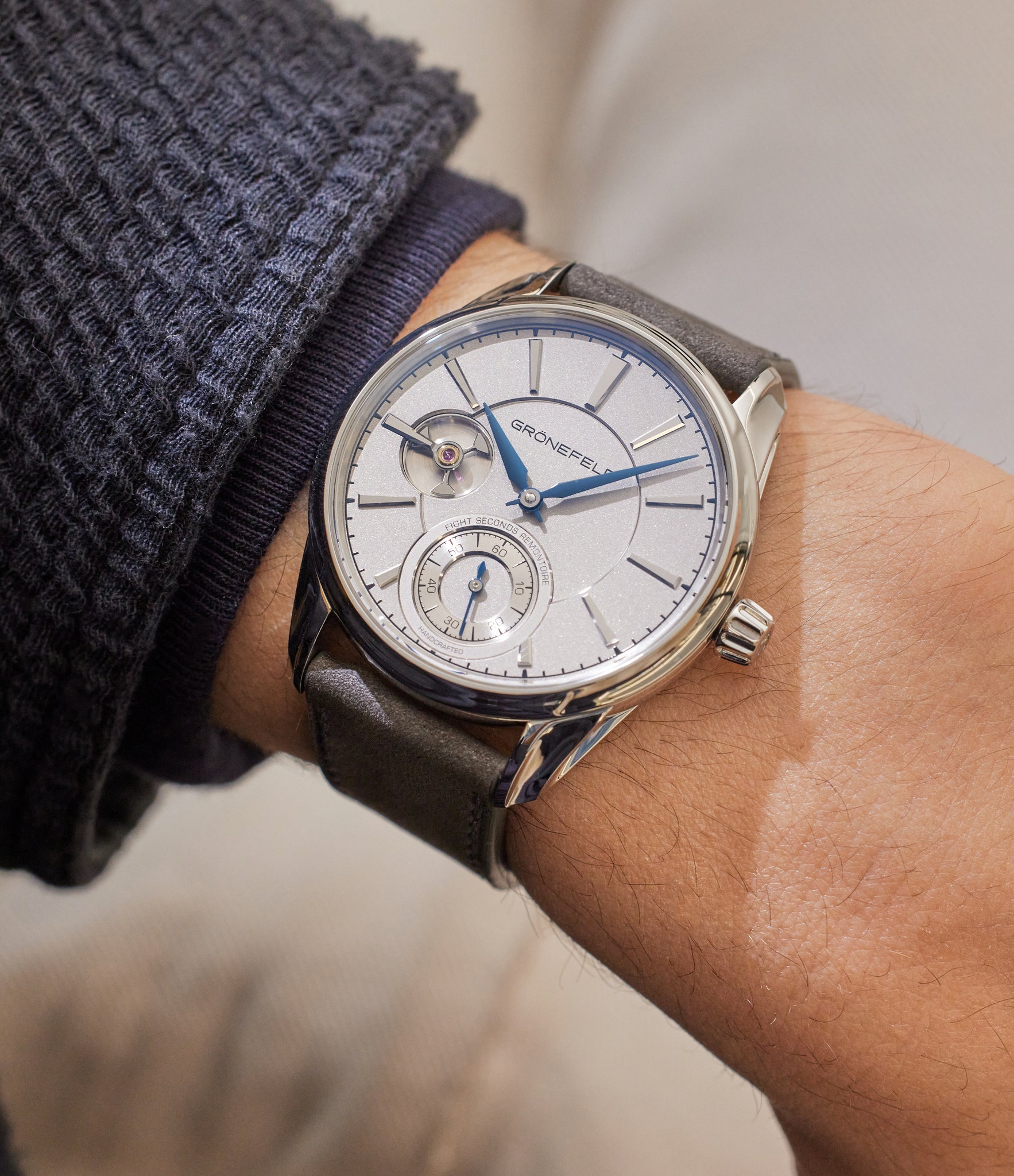 Grönefeld Remontoire 1941 | Stainless Steel | Buy at A Collected Man | Available worldwide 
