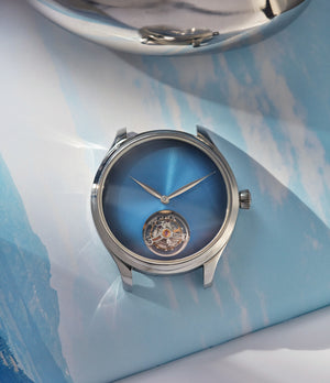 Endeavour Tourbillon Concept | "Funky Blue" | White Gold