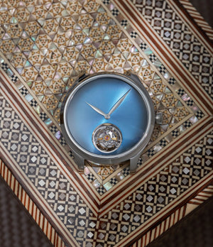 Endeavour Tourbillon Concept | "Funky Blue" | White Gold