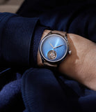 Endeavour Tourbillon Concept | "Funky Blue" | White Gold
