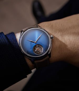 Endeavour Tourbillon Concept | "Funky Blue" | White Gold