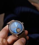 Endeavour Tourbillon Concept | "Funky Blue" | White Gold