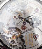 movement H. Moser & Cie. Perpetual Calendar 1341 platinum preowned watch at A Collected Man